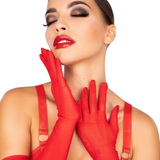 Rękawiczki Seductive Gloves Red O/S Kinky Diva