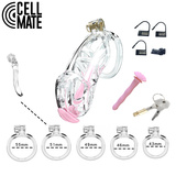 Guardian Chastity Cage Clear Size 0 CELLMATE