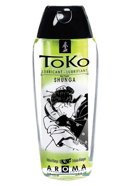 Jadalny Lubrykant O Smaku Melona I Mango Toko Aroma Personal Lubricant Melon-Mango 165Ml Shunga