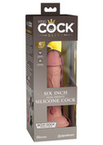 6 Inch Dual Density Silicone Cock Light