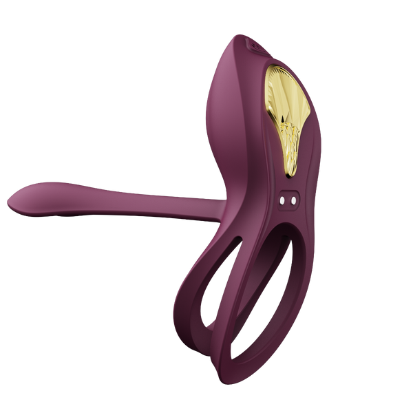 Pierścień Erekcyjny Bayek Velvet Purple Zalo