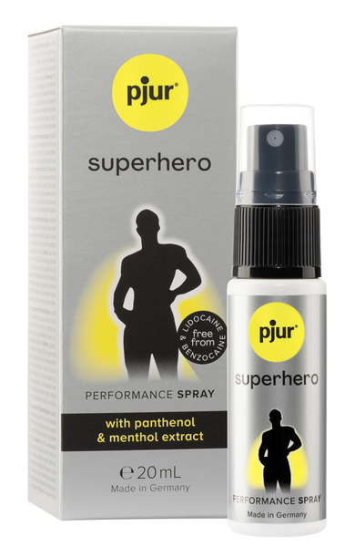 Spray Opóźniający Wytrysk Pjur Superhero Strong Spray 20 Ml Pjur