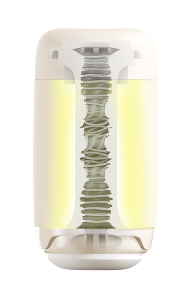 Tenga Puffy Custard Yellow