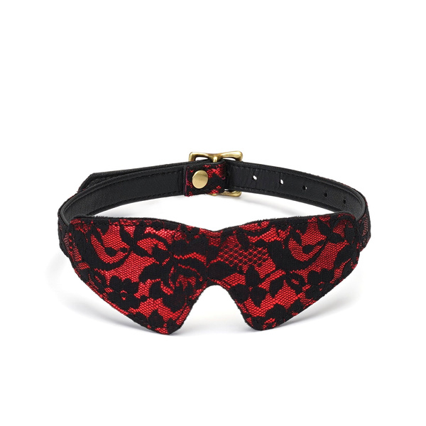 Liebe Seele Victorian Garden Lace and Velvet Blindfold