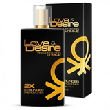 Perfumy Z Feromonami Męskimi Love&Desire Gold Homme 100Ml SHS
