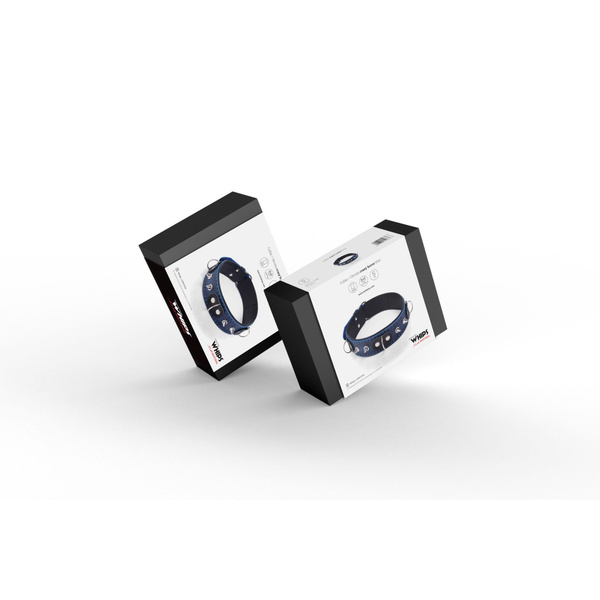 Obroża Crazy Horse Blue S Whips