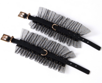 Kajdanki Wrist Cuffs Vegan Leather Kinky Diva