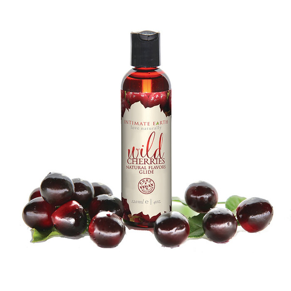 Intimate Earth Wild Cherries Flavored Glide 120 ml