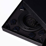 LOCKINK 8-Bondage-Straps Restraint Set Black