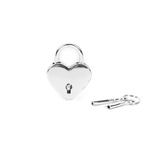 Kłódka Silver Heart Shape Padlock (2Pcs A Set) Liebe Seele