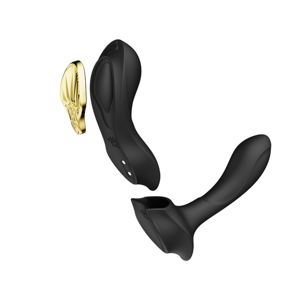 Aya Obsidian Black Zalo Vibrator