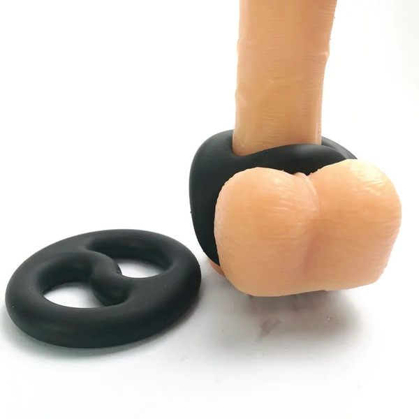 Yin-Yang Cock And Ball Duo Ring Brutus