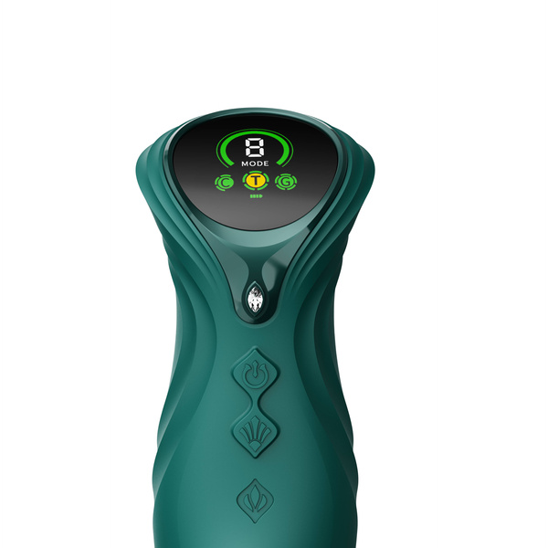 Wibrator króliczek Mose 2 Turquoise Green Zalo