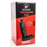 Dildo Steroid ABS18 Racket 28 x 9cm All Black