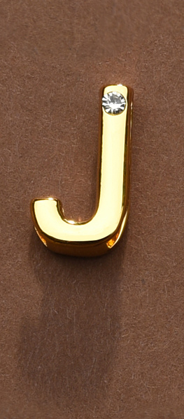 Letter for Personalizing Collar or Handcuffs Upko Letter J UPKO