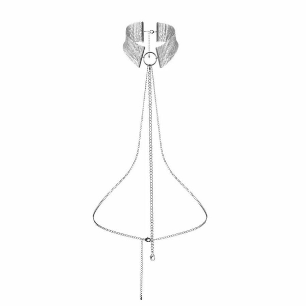 Obróżka Desir Metallique Metallic Mesh Collar Bijoux Indiscrets