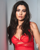 Aliosa koszulka i stringi  2XL/3XL Obsessive