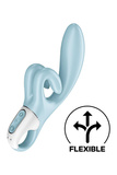Wibrator króliczek Touch me blue Satisfyer