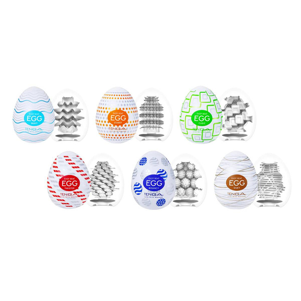 Zestaw 3 masturbatorów Egg Standard 3 Pack 1 Tenga