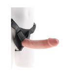 Uprząż Z Dildo King Cock Strap On Horness 9 Light Pipedream