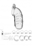Chastity Model 05 Transparent Pas Cnoty Przeźroczysty Man Cage