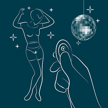 Wibrator do bielizny Party Romp