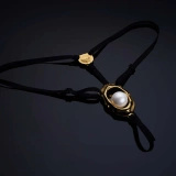 Moist Eyes G-String Clitoral Jewelry With Bead Stimulator UPKO