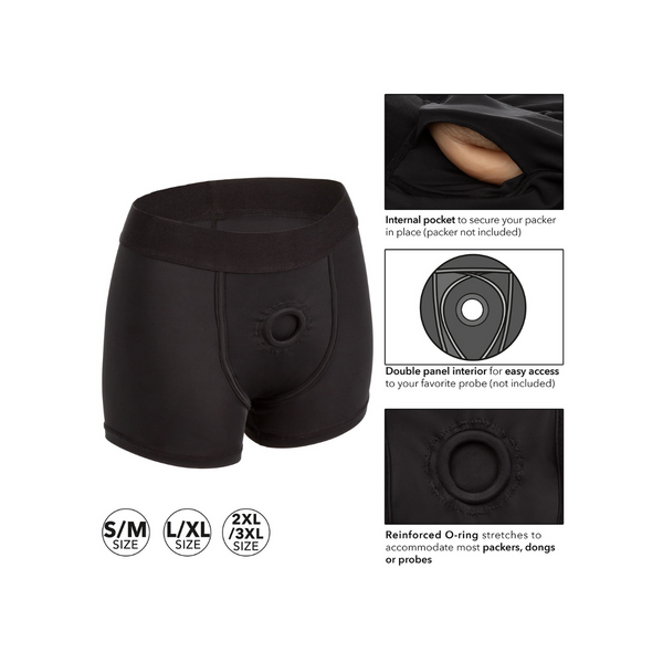 Uprząż Strap-On Boundless Boxer Brief L/Xl CalExotics