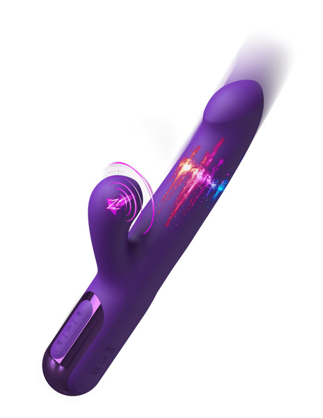 Wibrator króliczek Super SoniX Thruster - Purple Fantasy For Her 