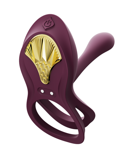 Bayek Velvet Purple Erection Ring Zalo