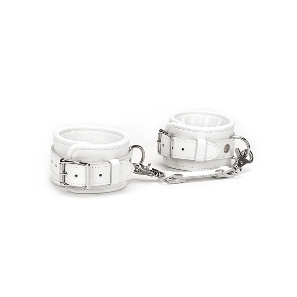Kajdanki Fuji White Ankle Cuffs Liebe Seele