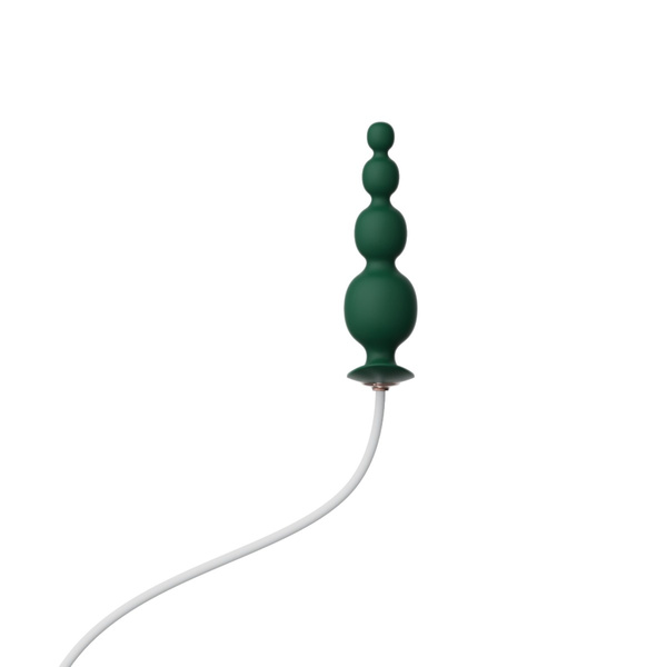 Koraliki Analne No.8 Mini Vibrating Anal Beads Green Qingnan
