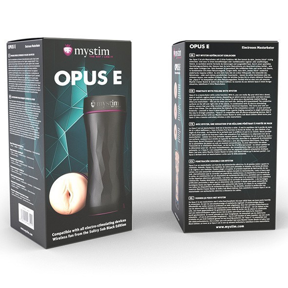 Masturbator Pochwa Z Funkcją Elektrostymulacji Opus E Masturbator Virgina Mystim
