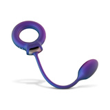 Hueman erection ring Cockring with Anal Ball