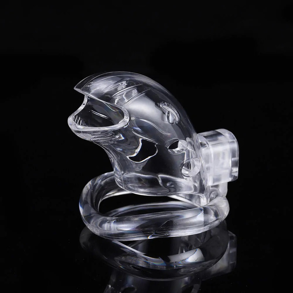 Pas cnoty Shark Cage Chastity Cage Clear Brutus