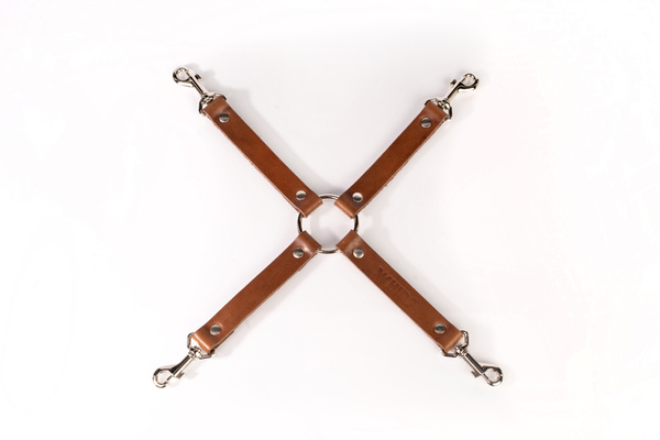 Brown Hogtie Connector Primal Bond Whips