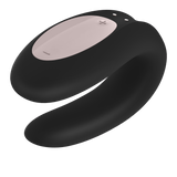 Wibrator Dla Par Double Joy Black With App Satisfyer