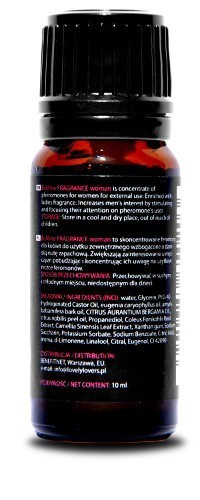 Perfumy Z Feromonami Damskimi Bemine Fragnance For Woman 10 Ml Lovely Lovers