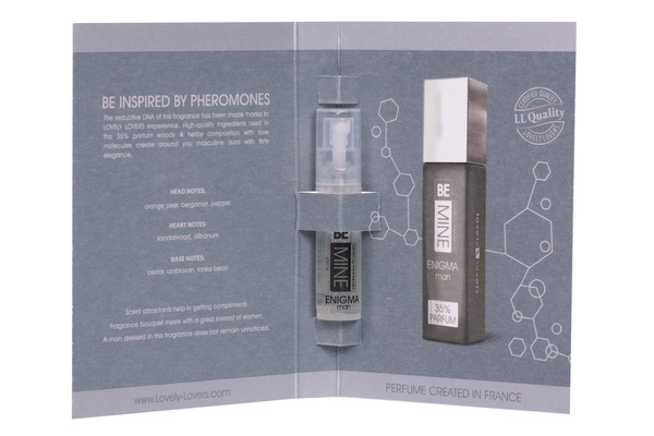 Perfumy Dla Mężczyzn Z Feromonami Bemine Enigma Man 2Ml Lovely Lovers