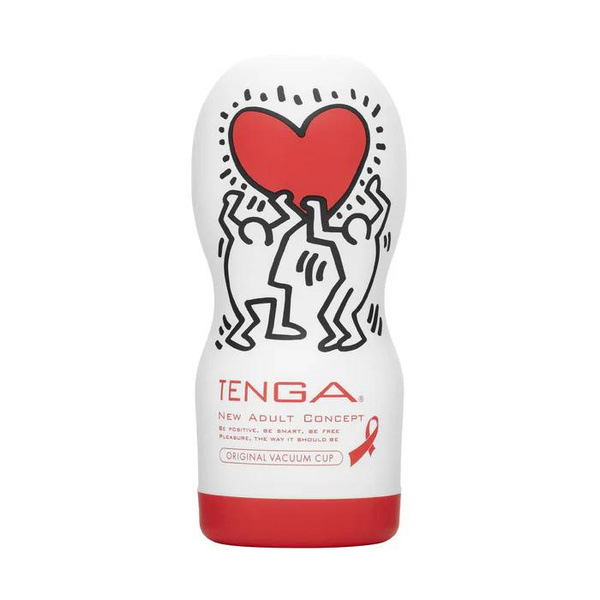 Masturbator Tenga X Keith Haring Original Vacuum Cup Tenga