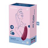 Stymulator Łechtaczki Curvy 1+ Rose Red With App Satisfyer