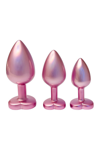 DREAMTOYS GLEAMING LOVE PEARL PINK PLUG SET
