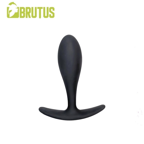 Korek analny All Day Long Silicone Butt Plug Black M Brutus