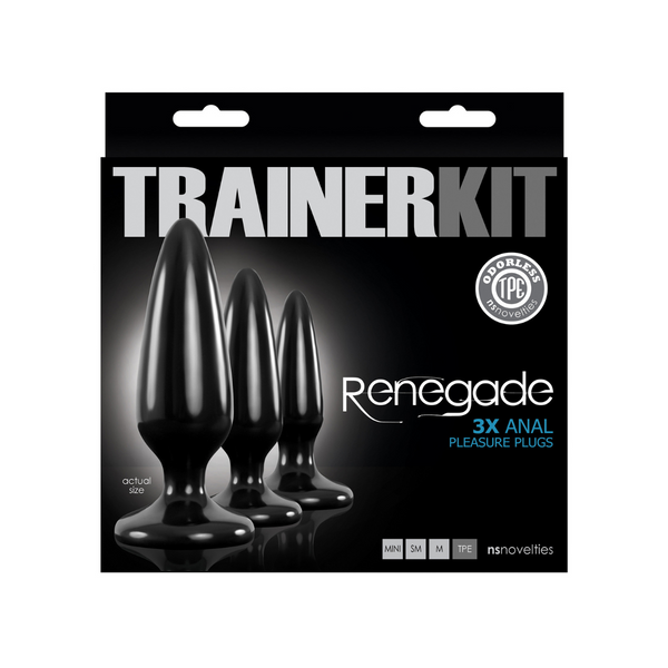 Korki Analne Renegade Pleasure Plug 3Pc Trainer Kit NS Novelties