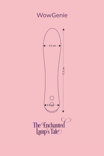 Wibrator Wowgenie Violet FairyGasm