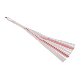 S&M Peaches ‘N Creame Stripe Flogger Cream & Orange Sportsheets