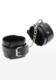 Kajdanki Na Kostki Ankle Cuffs Black Taboom