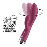 Wibrator Króliczek Spinning Rabbit 1 Red Satisfyer