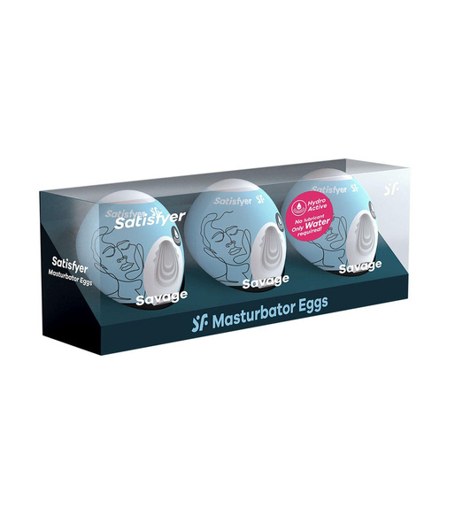 Satisfyer Savage Eggs set of 3 masturbators