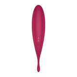 Multifunctional Vibrator Twirling Pro Connect App Dark Red Satisfyer